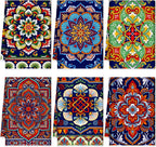 Bencailor 6 Pcs Coffee Kitchen Towels Decorative Dish Towels Sets