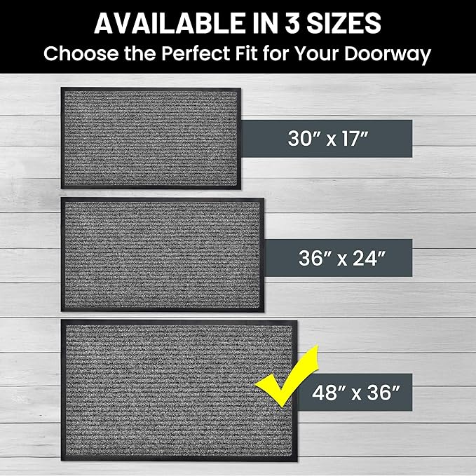 Sierra Concepts Front Door Mat X-Large Welcome Floor Mats - Image 5