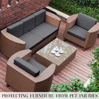 Outdoor Cushion Covers Set, Replacement - Image 6