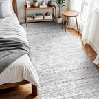 4x10 Washable Hallway Runner Rug：Moroccan Non-Slip Wide Runners - Image 8