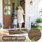 Yimobra Welcome Mat Outdoor Indoor, All-Season Waterproof Front Door Mat - Image 4