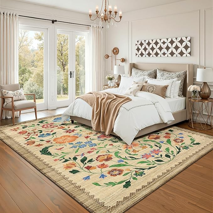 GarveeHome Washable Rug 9x12 Area Rugs - Image 3