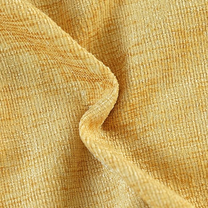 CaliTime Throw Pillow Covers Decorative 18 X 18 Inches Pack of 2 Cozy Chenille - Image 2