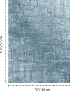 Latte&Fog 6x9 Area Rugs for Living Room Bedroom, Boho Non Slip Low Pile Carpet - Image 2