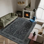 Washable Rugs 8x10 Area Rugs for Living Room, Dining Room- Soft Low Pile - Image 7