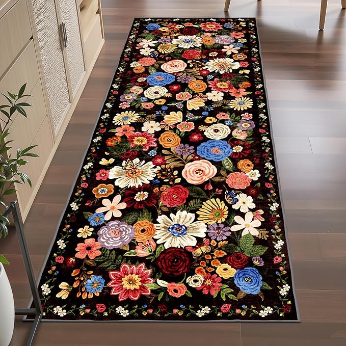 Rug for Hallways Kitchen Rug 3x7, Non Slip Washable Rugs - Image 5
