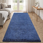 2x6 Runner Rug for Bedroom: Fluffy Shag Soft Washable Rugs Small Fuzzy Plush by VECARF