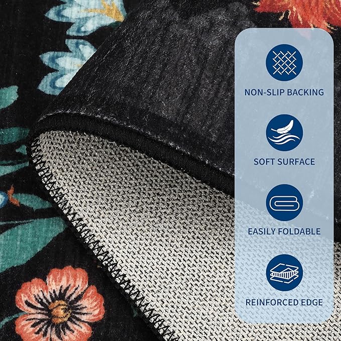 GarveeHome Washable Rug 4x6 Area Rugs - Image 6