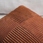 Fancy Homi 2 Packs Rust Lumbar Decorative Throw Pillow Covers 14x24 Inch - Image 3