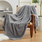 EXQ Home Fleece Throw Blanket for Couch or Bed by EXQHomeTexitleCoLtd