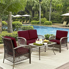 8Pcs Outdoor Cushion Covers, Patio Cushion Covers, Stretch Elastic Slipcovers - Image 6