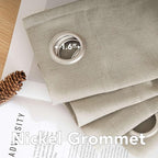 H.VERSAILTEX Living Room Linen Curtains - Image 5