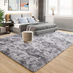 Tepook Soft Fluffy Rugs for Living Room, 5x8 Shaggy Area Rug for Bedroom - Image 2
