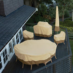 Classic Accessories Veranda Water-Resistant 25.5 Inch Stackable Patio Chair Cover