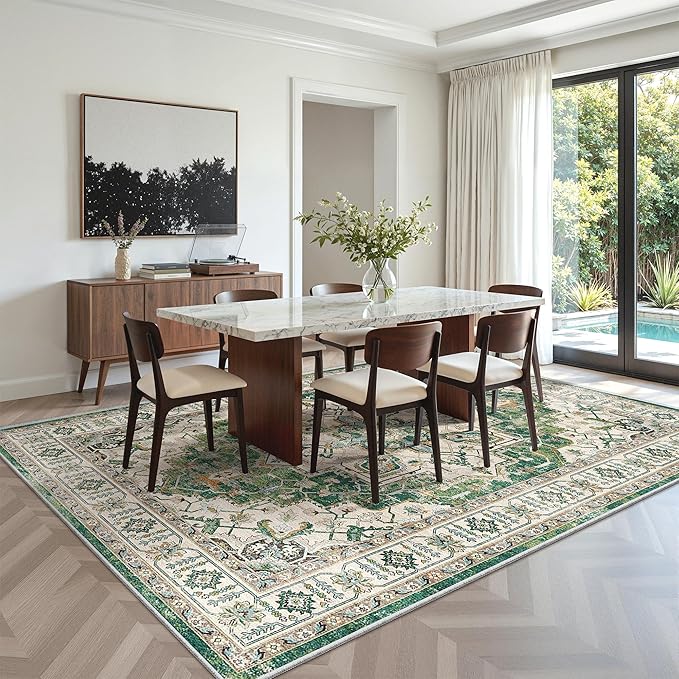 zesthome 6x9 Area Rugs, Machine Washable Rugs - Image 8