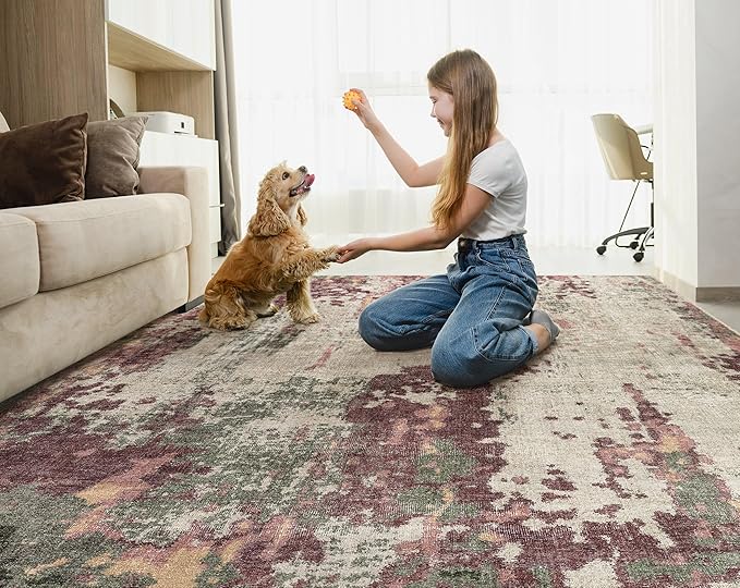 UERMEI 5x7 Area Rug Living Room Rugs - Image 3