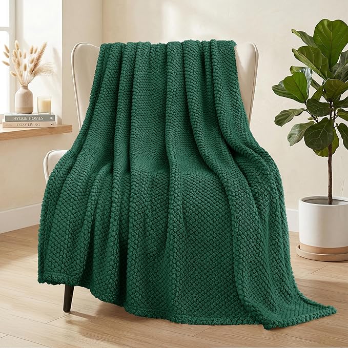 Whale Flotilla Extra Large Fuzzy Fleece Throw Blanket by WHALEFLOTILLA