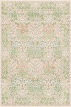 Beige Green 6x9 Washable Area Rugs - Image 2