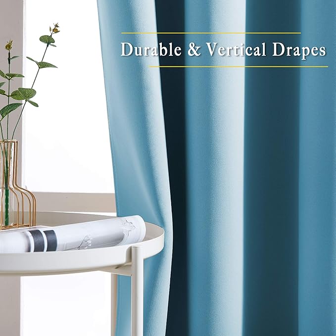 NICETOWN Blackout Curtains 63 Long - Image 3