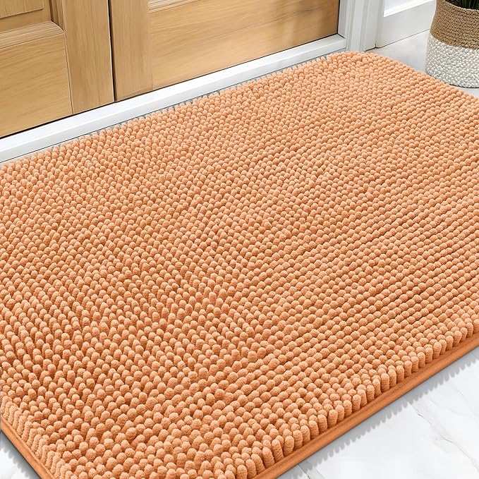 OLANLY Dog Door Mat for Muddy Paws 34x21, Absorbs Moisture and Dirt, Absorbent by OLANLY