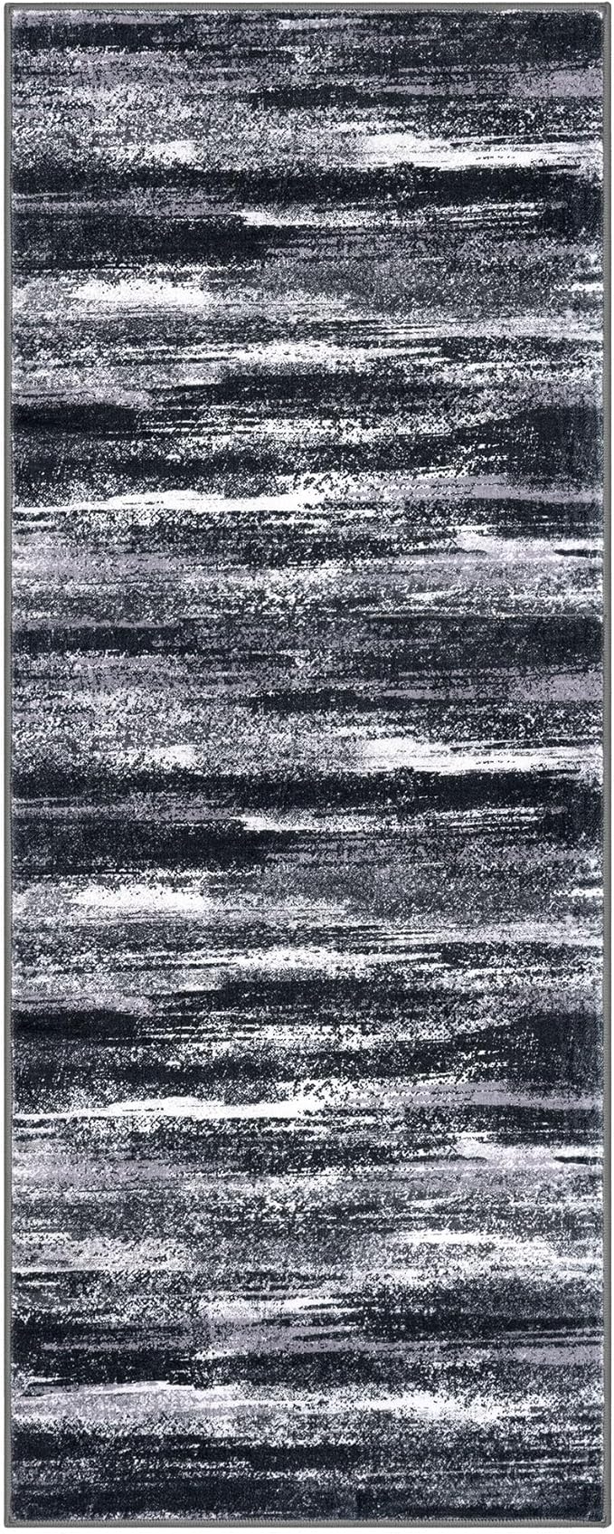 Lansny Modern Abstract Runner Rug 2x5 - Image 9