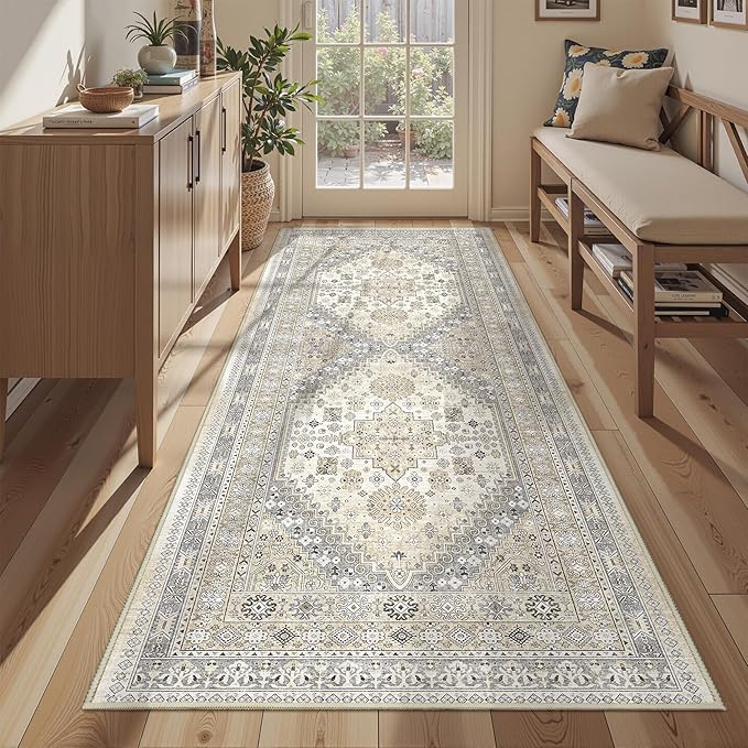 3x8 Runner Rug Non Slip Washable - Image 3