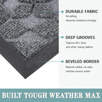 Bulijojo Sturdy Front Entrance Doormats, Durable Heavy Duty Welcome Mat - Image 3