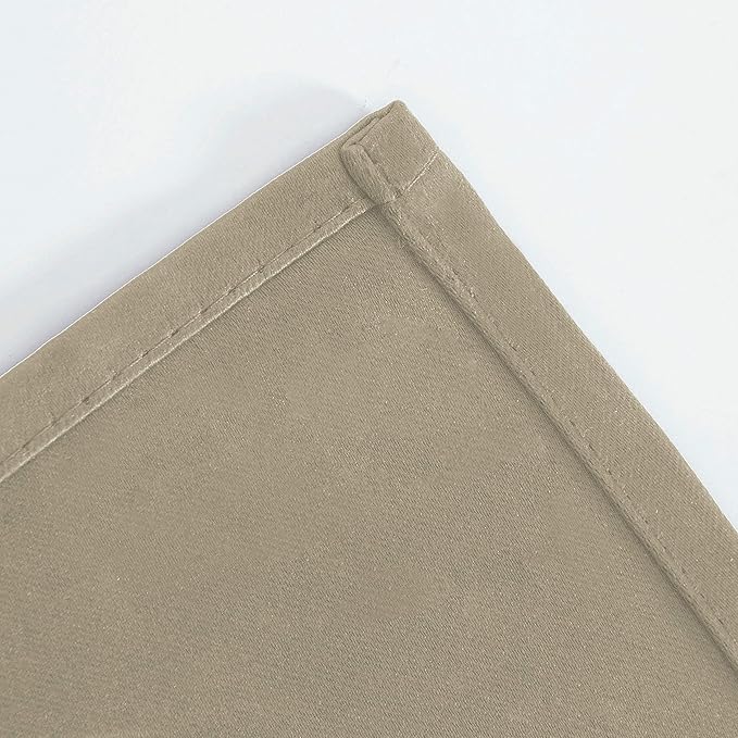 LEMOMO Beige Thermal Blackout Curtains/52 x 95 Inch/Set of 2 Panels Room - Image 8
