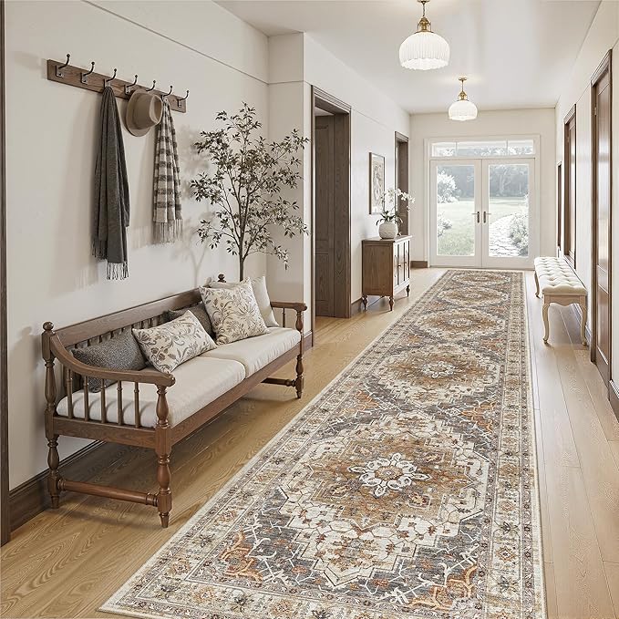 Madane Hallway Runner Rug 2'6''x16' Kitchen Runner - Image 2
