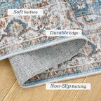 Madane Hallway Runner Rug 2x12, Extra Long Washable Runner Rugs - Image 3