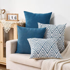 HPUK Decorative Throw Pillow Covers Set of 4 Couch Pillows Linen Cushion Cover - Image 5