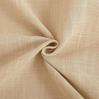 Tan Linen Curtains 72 inches Long - Image 5