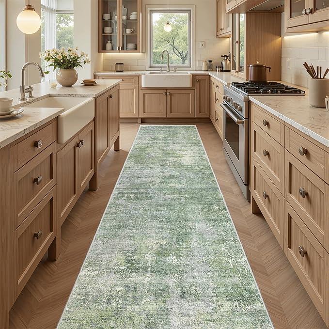 Runner Rug 2x8 Washable Non-Slip Hallway Runner Rugs by Soalmost