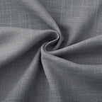 Dark Gray Curtains for Living Room Back Tab Modern Farmhouse Semi Sheer Gray - Image 5