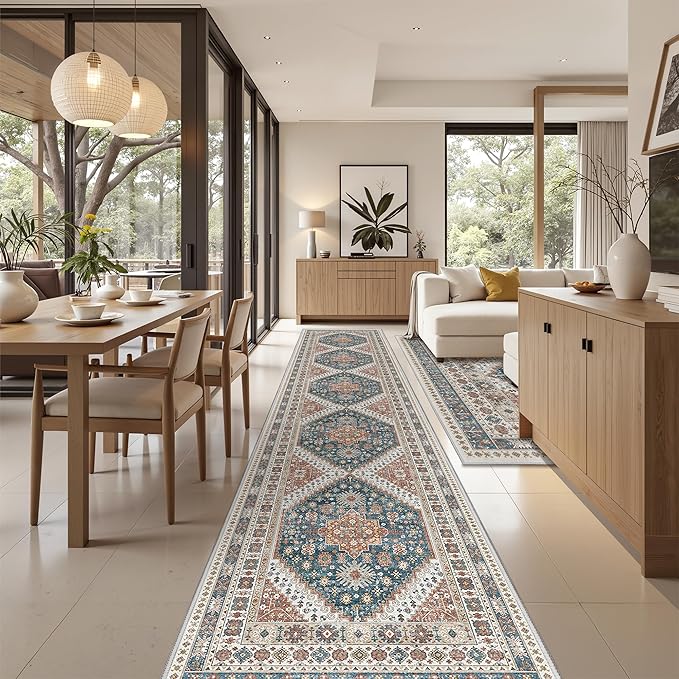 Washable Runner Rug 2.5x16, Non-Slip Long Kitchen Mats - Image 5
