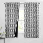 Beauoop 100% Blackout Curtains 63 Inches Long 2 Panels by Beauoop
