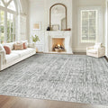 Living Room Rugs 8x10: Washable Moroccan Geometric Boho Rug Farmhouse Non Slip by VECARF