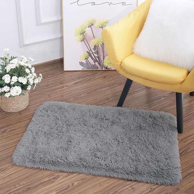 Tepook Super Soft Fluffy Rug for Bedroom, Modern Shaggy Fuzzy Kids Rugs for - Image 7