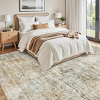 9x12 Area Rugs for Living Room, Non-Slip Machine Washable Vintage Rugs - Image 4
