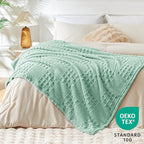 EXQ Home Fleece Throw Blanket for Couch or Bed - Image 3
