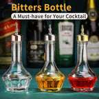 SuproBarware Bitters Bottle Set Glass Dash Bottle with Dasher Top 1.7oz Professional Bar Tool for Cocktail Great for Bartender Home Bar (3)