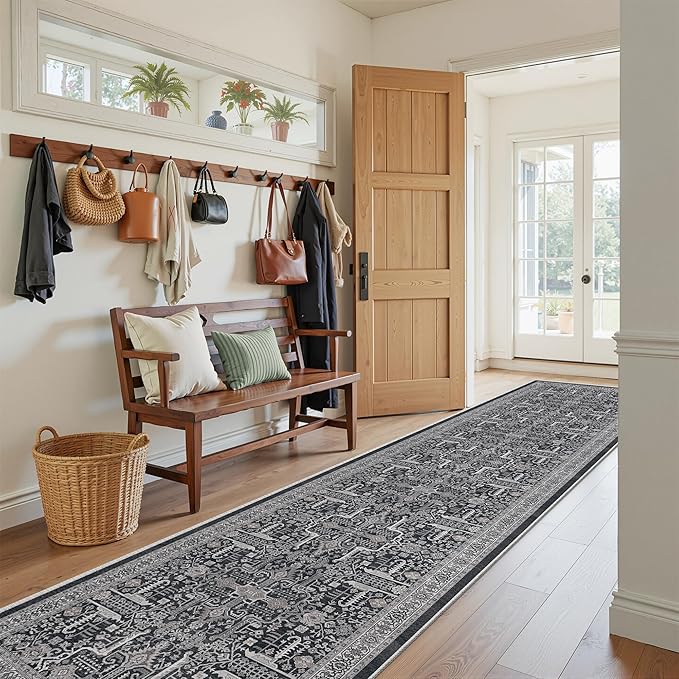 Hallway Washable Runner Rug 2x10 - Image 9