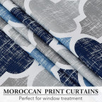 Beauoop 100% Blackout Curtains 90 Inches Long 2 Panels - Image 4