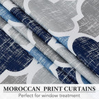 Beauoop 100% Blackout Curtains 54 Inches Long 2 Panels - Image 4