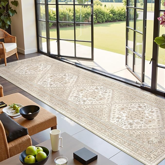 Runner Rug 2x10, Ultra-Thin Kitchen Rugs Non Slip Washable Rugs - Image 4