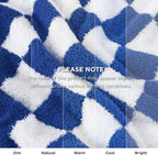 Bedsure Gentlesoft Checkered Twin Blanket - Image 8