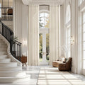 Birch Beige Linen 144 Inch Curtains by Nanspring