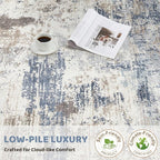 UERMEI 6x9 Area Rug Living Room Rugs Thickened - Image 8