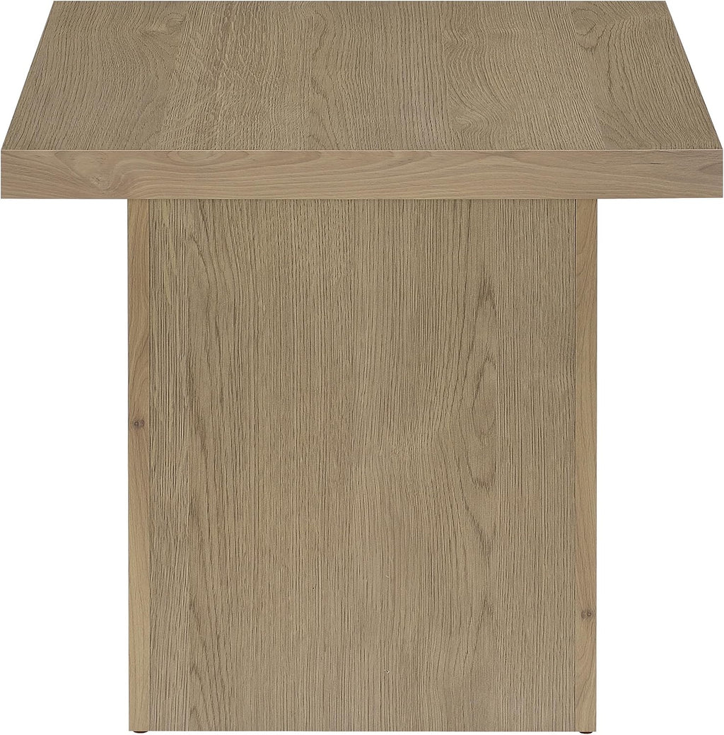 Coaster Devar 23.5-Inch Living Room Square End Table, Latte 710917