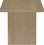 Coaster Devar 23.5-Inch Living Room Square End Table, Latte 710917
